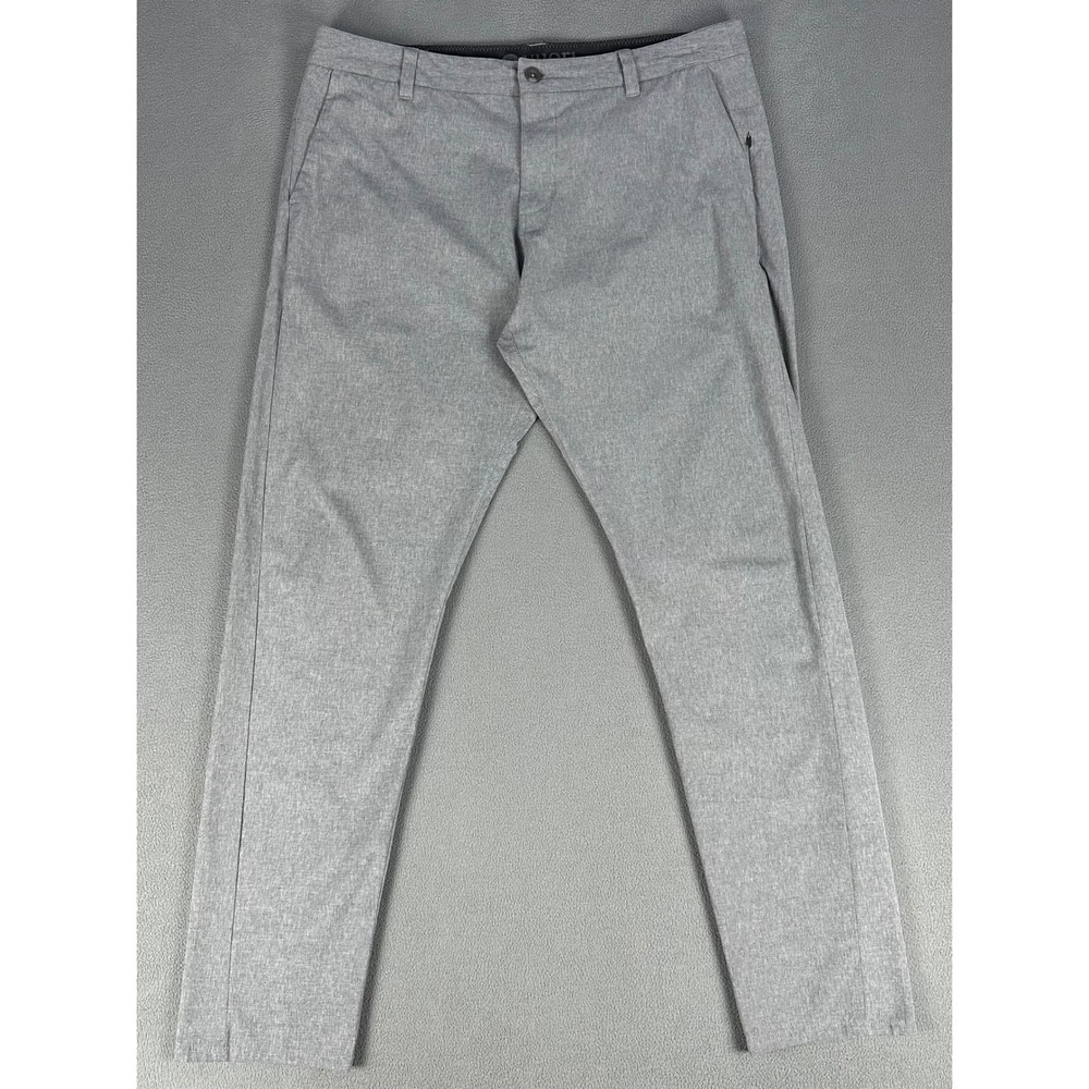 Vuori Pants Mens 36x32 Grey AIM Pant Performance Golf Office Minimalist V431